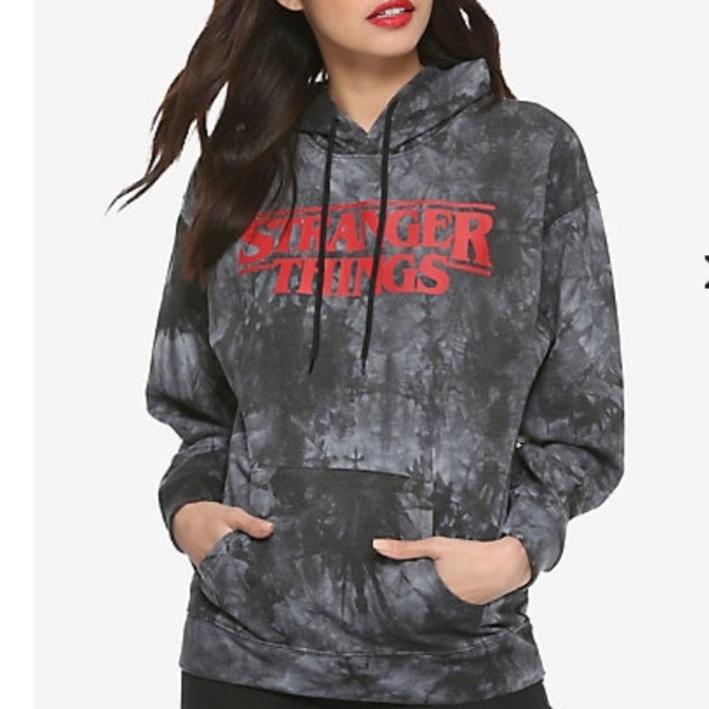 Tie Dye Stranger Things Hoodie